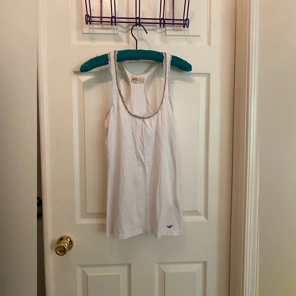 Hollister racer back tank top small